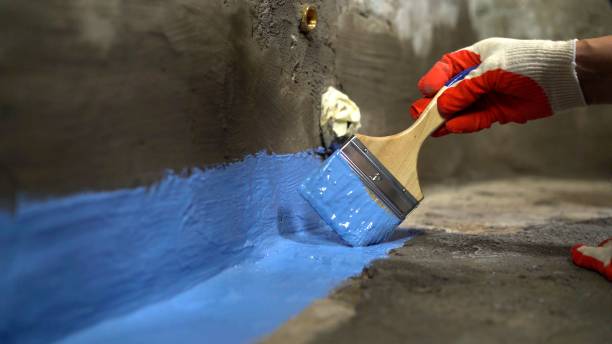 Commercial Emergency Waterproofing project at a Nineveh, IN business property by SJ Waterproofing Pros